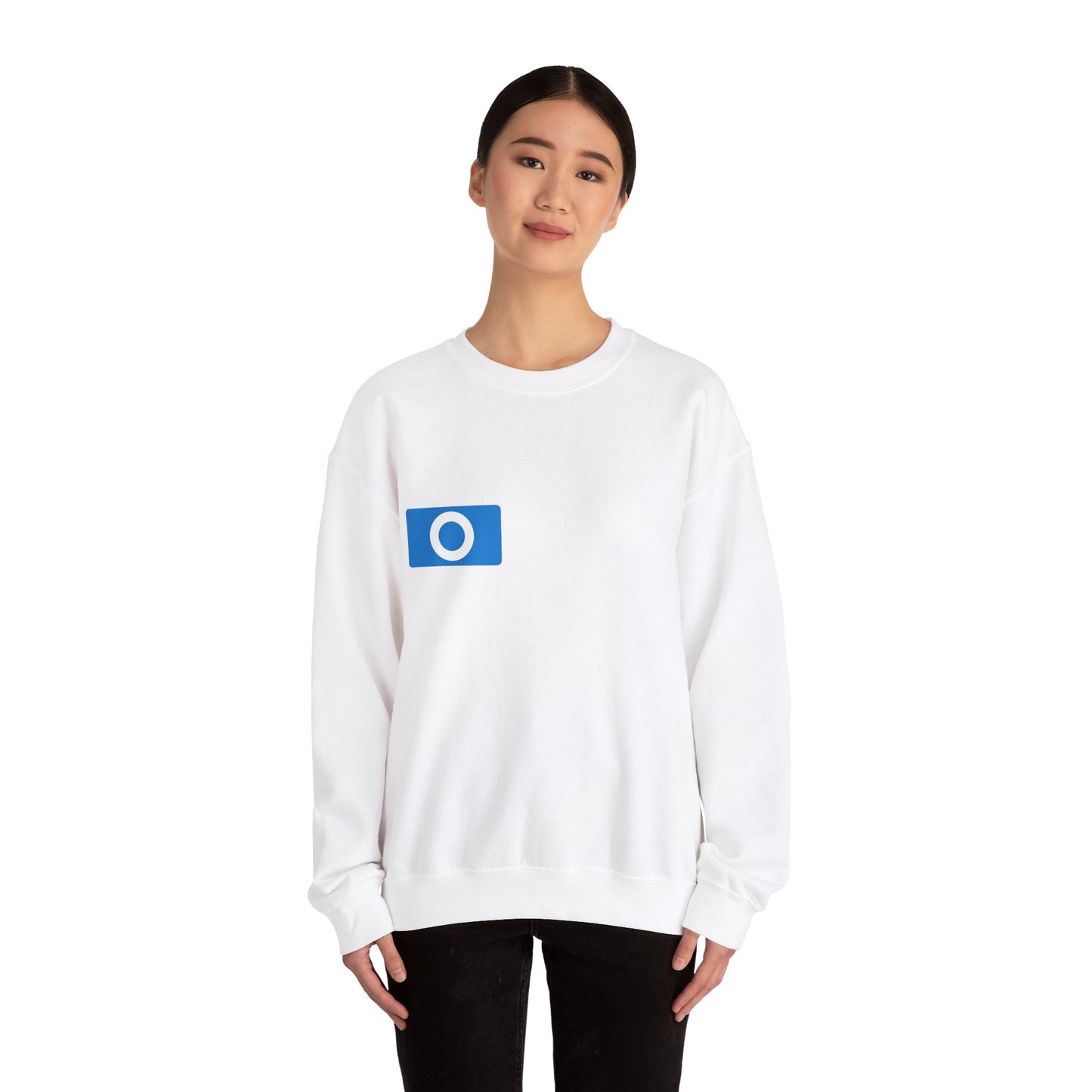 Blue "O" Badge Unisex Sweatshirt