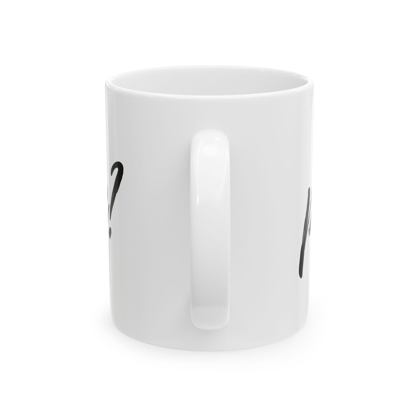 "Shall We Promenade?" White Mug