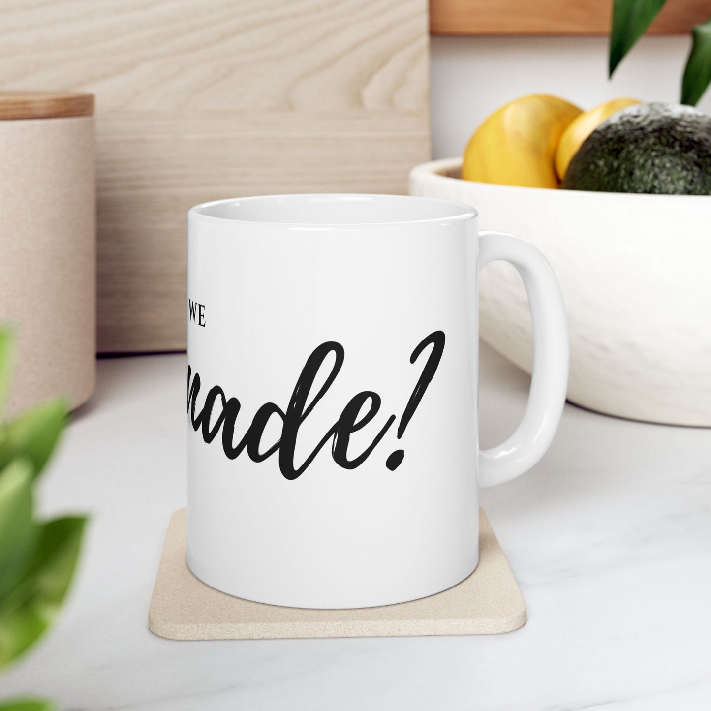 "Shall We Promenade?" White Mug