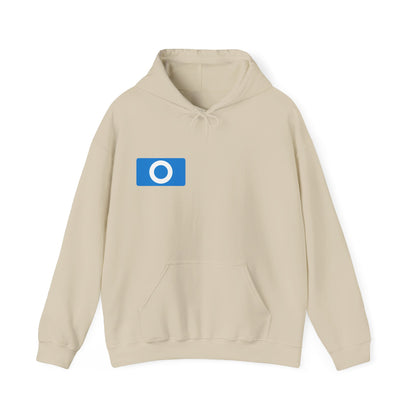 Blue "O" Badge Unisex Hoodie