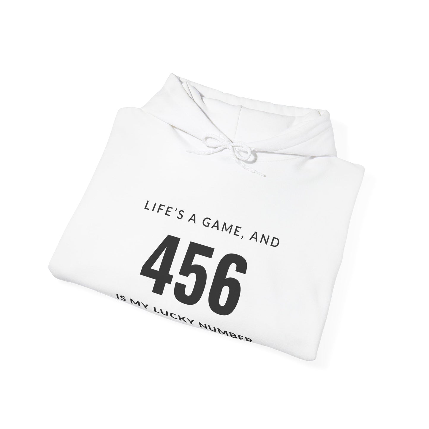 "456 is My Lucky Number" Unisex Hoodie