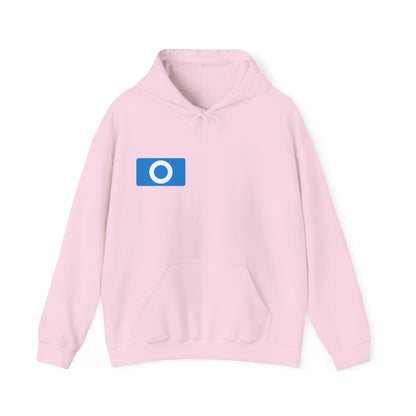 Blue "O" Badge Unisex Hoodie