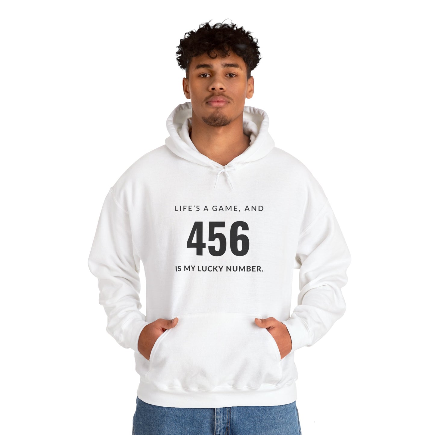 "456 is My Lucky Number" Unisex Hoodie