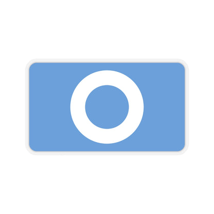 Blue "O" Badge Sticker