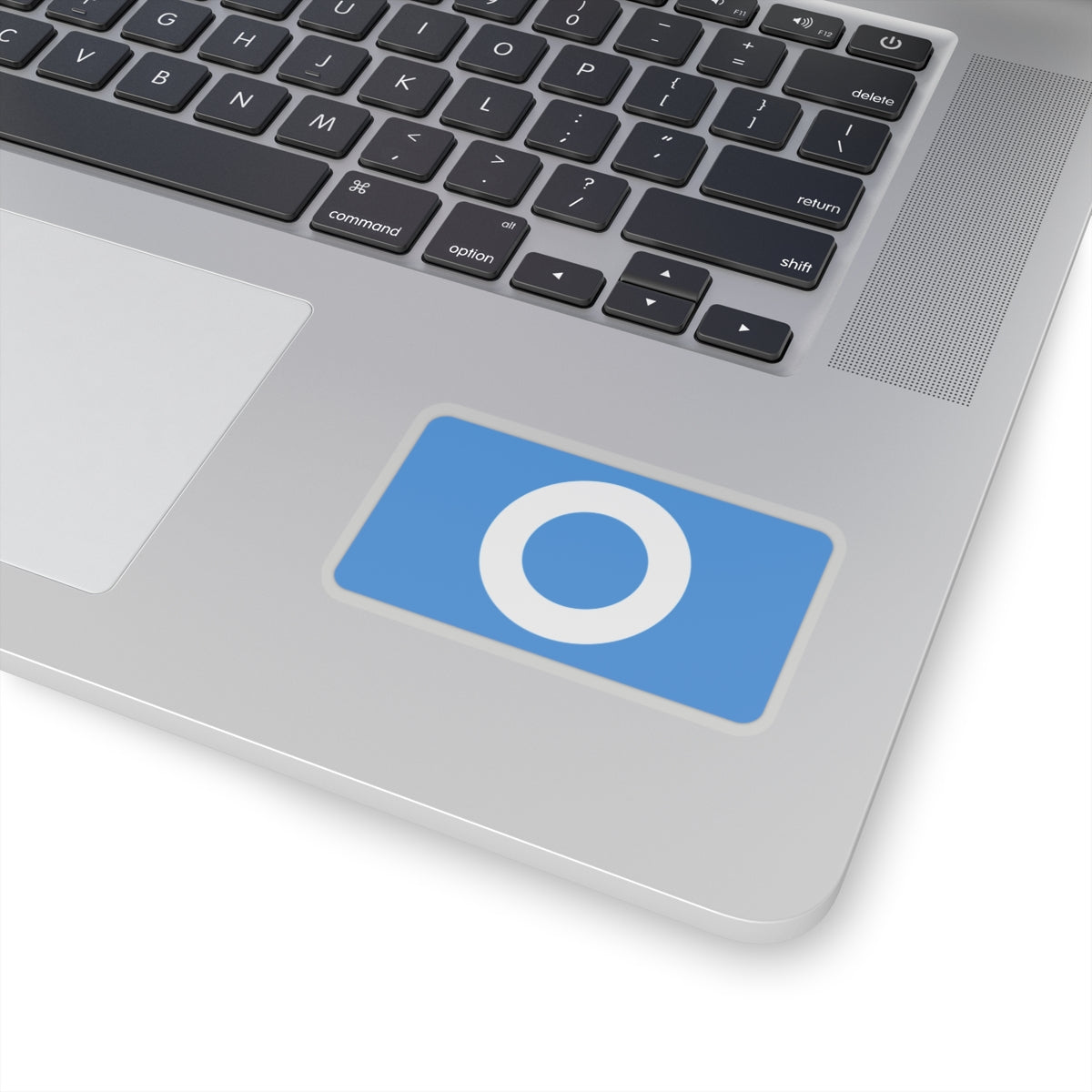 Blue "O" Badge Sticker