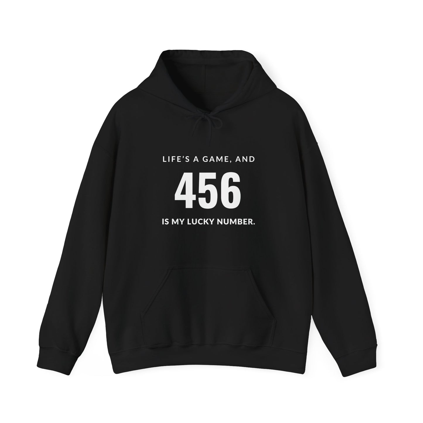 "456 is My Lucky Number" Unisex Hoodie