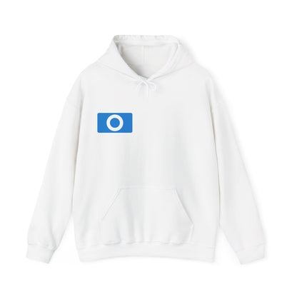 Blue "O" Badge Unisex Hoodie