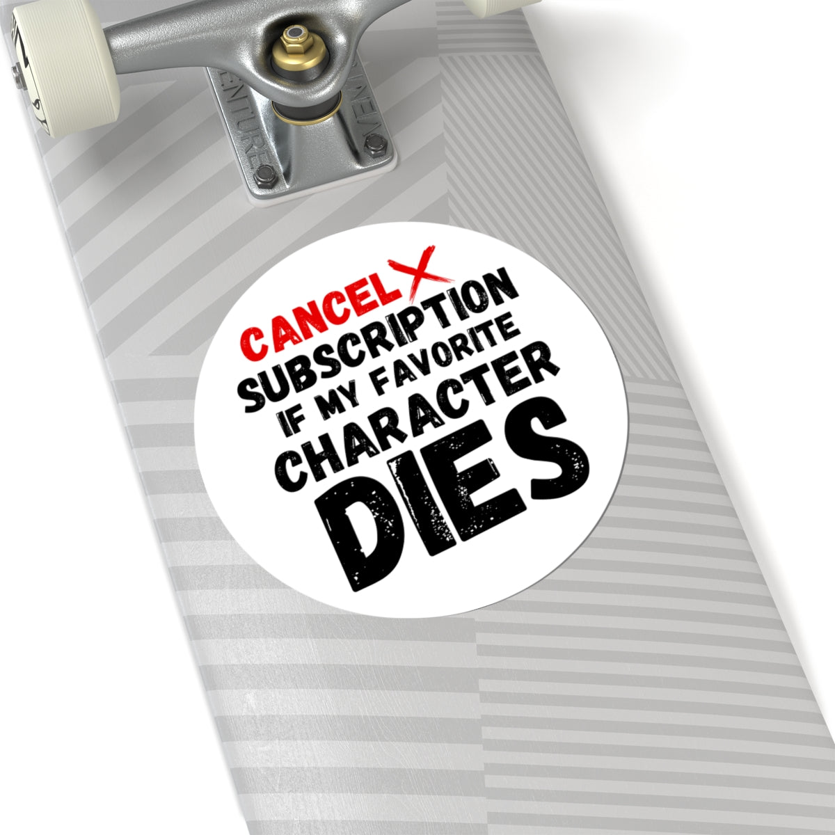 "Cancel Subscription" Sticker