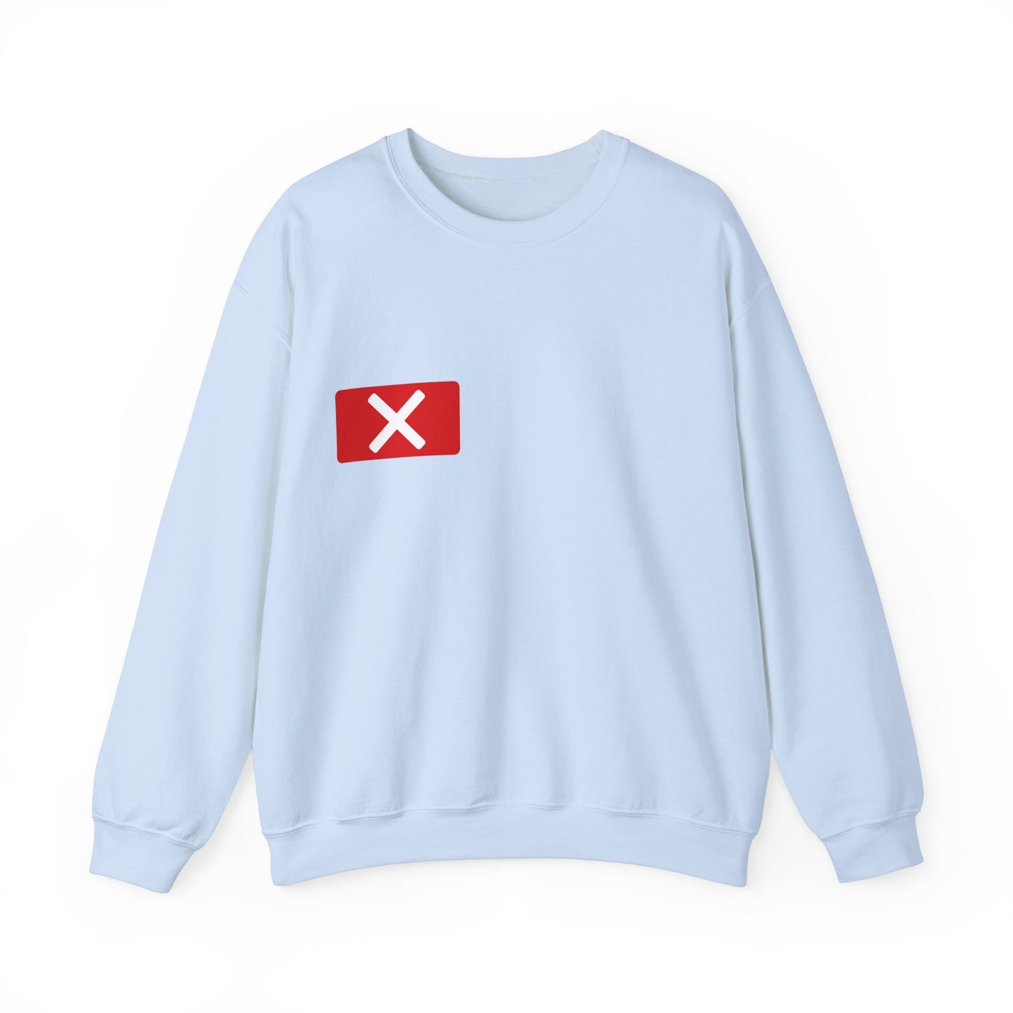 Red "X" Badge Unisex Sweatshirt