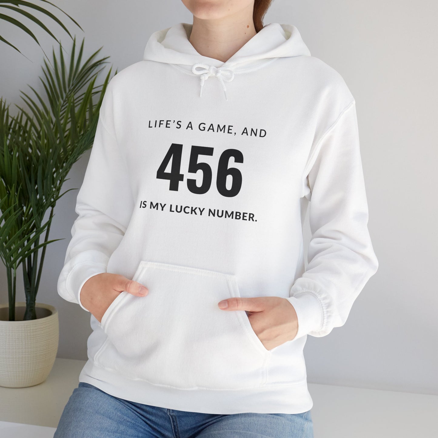 "456 is My Lucky Number" Unisex Hoodie