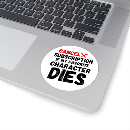 "Cancel Subscription" Sticker