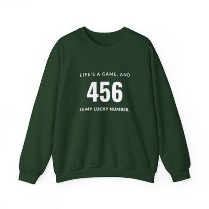 "456 is My Lucky Number" Unisex Sweatshirt