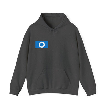 Blue "O" Badge Unisex Hoodie