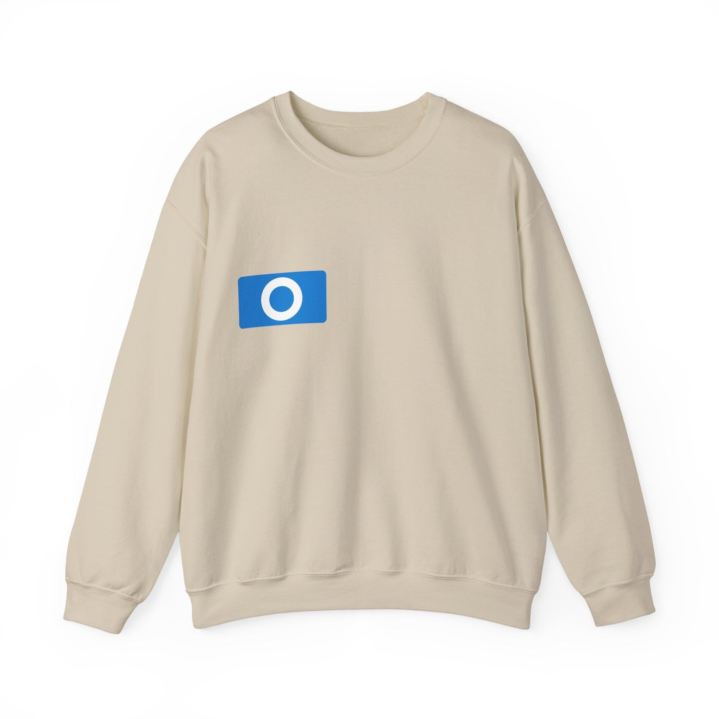 Blue "O" Badge Unisex Sweatshirt