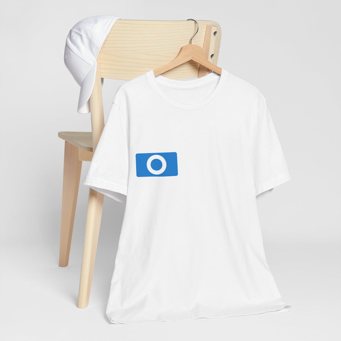 Blue "O" Badge Unisex T-shirt