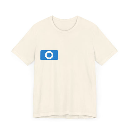 Blue "O" Badge Unisex T-shirt