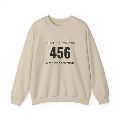 "456 is My Lucky Number" Unisex Sweatshirt